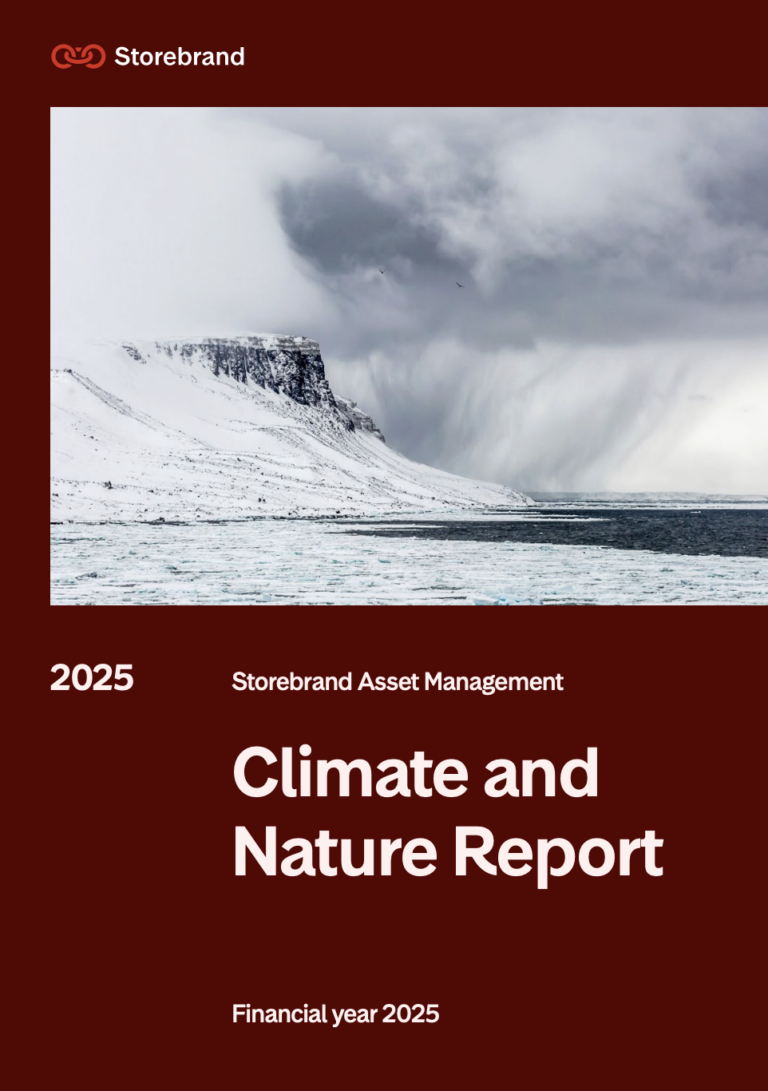 Storebrand Climate and Nature Report 2025